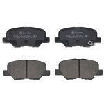 Juego de pastillas de freno BREMBO P 61 111, atrás