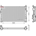 Kühler, Motorkühlung DENSO DRM21104