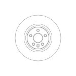 Bremsscheibe TRW DF6848S