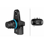 Sensor, posición arbol de levas HELLA 6PU 358 380-201
