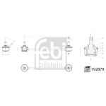 Haste/braço, estabilizador FEBI BILSTEIN 192879