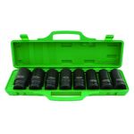 Contactdoos Satz TOPTUL 3/4 8 Stk22 24 27 30 32 33 36 38 mm 6-kant lang
