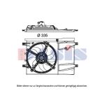 Ventilateur, Composant AKS DASIS 088116N