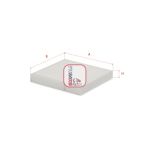 Kupéfilter SOFIMA S 3160 C