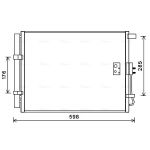 Condenseur (climatisation) AVA COOLING HY5373D