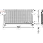 Condensator, airconditioning DENSO DCN99063