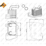 Öljynjäähdytin, moottoriöljy EASY FIT NRF 31345