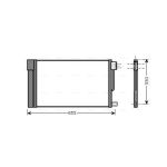 Lauhdutin, ilmastointi AVA COOLING FTA5314D