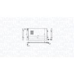 Radiateur moteur MAGNETI MARELLI 350213218100