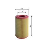 Luftfilter BOSCH FILTRY F 026 400 256