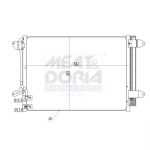 Condensator, airconditioning MEAT & DORIA 991253