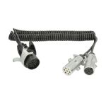 Spiralischer elektrischer Draht TRUCKLIGHT AD-15/7-ALU-4.0M-LF