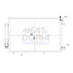 A/C-kondensor MEAT & DORIA 991038