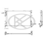 Motorkylare KOYORAD PL513049