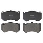 Set di pastiglie freno, freno a disco BREMBO P 50 178