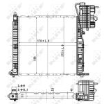 Kühler, Motorkühlung NRF 53176