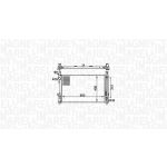 Motorradiateur  MAGNETI MARELLI 350213151700