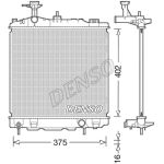Radiador, refrigeración de motor DENSO DRM45041