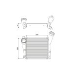 Ladeluftkühler VALEO 818394