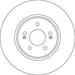 Bremsscheibe TRW DF6829S