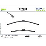 Wischblatt VALEO Silencio 577834, 700/450mm, Vorne, 2 Stück