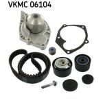 Pompa dell'acqua + kit cinghia di distribuzione SKF VKMC 06104