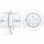 Bremsscheibe DELPHI BG3419