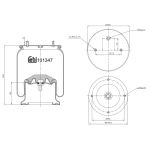 Federbalg, Luftfederung FEBI BILSTEIN 101347