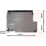 Condenseur (climatisation) VAN WEZEL 59005078