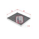 Filtre, air de l'habitacle SOFIMA S 4273 CA