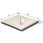 Innenraumfilter SOFIMA S 3188 C