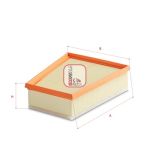 Luftfilter SOFIMA S 2032 A