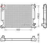 Kühler DENSO DRM51014