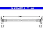 Bromsslang ATE 24.5201-0280.3