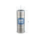 Filtro, sistema hidráulico de trabalho UFI 25.909.00