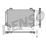 Condensator, airconditioning DENSO DCN50016