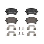 Conjunto de pastilhas de travão BREMBO P 85 143