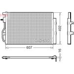 Condensatore, impianto di climatizzazione DENSO DCN15008