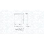Intercambiador de calor, calefacción interior MAGNETI MARELLI 350218489000