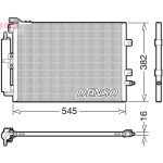 Condensator, airconditioning DENSO DCN23040