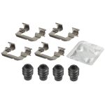 Set di accessori, pastiglia del freno a disco DELPHI LX0820