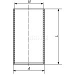 Sylinteriputki MAHLE 043 WV 11 00