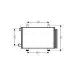 Condensator, airconditioning AVA COOLING SZ5090D