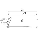 Condensator, airconditioning MAHLE AC 406 000S