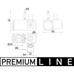 Expansionsventil, Klimaanlage MAHLE AVE 144 000P