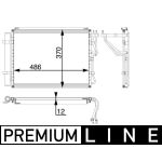 Kondensator, Klimaanlage MAHLE AC 59 000P