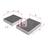 Innenraumfilter SOFIMA S 4164 CA