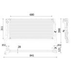 Motorkylare MAHLE CR 2310 000P