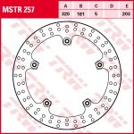 Disco de freno TRW MSTR257, 1 Pieza