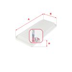 Luftfilter SOFIMA S 3639 A